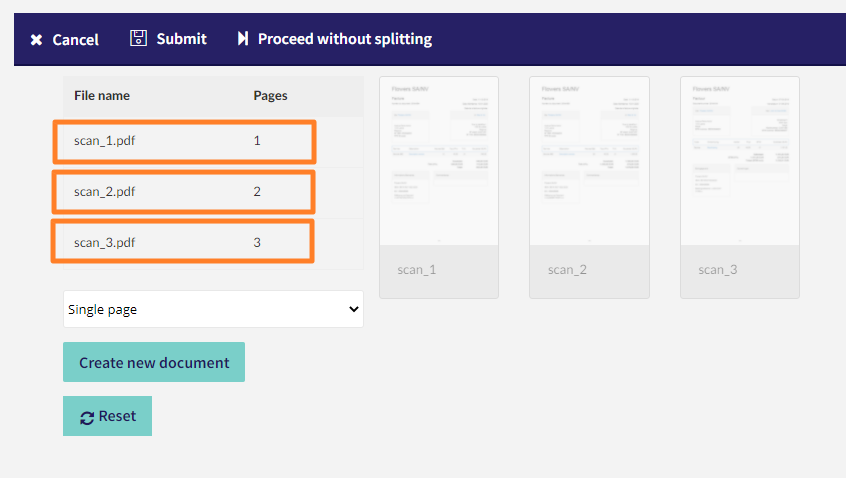 PDF Content Split - Split PDF files on Text Content, perfect for splitting  invoice and statments